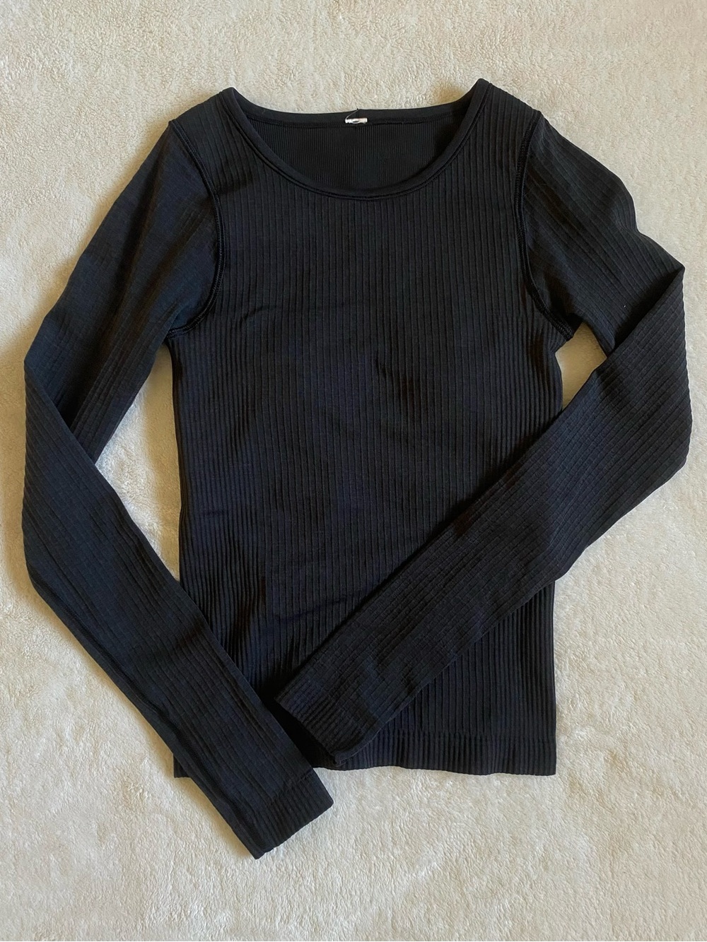 Lululemon Black Long Sleeve Shirt Size XXS